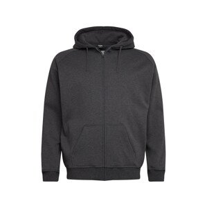 Urban Classics Tepláková bunda  tmavosivá