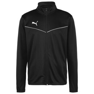 PUMA Tréningová bunda 'Teamrise'  čierna / biela