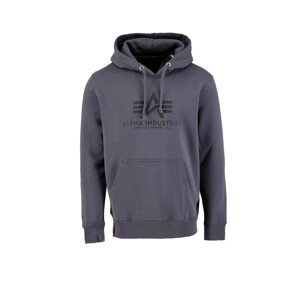 ALPHA INDUSTRIES Sveter  tmavosivá / čierna