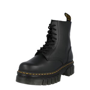 Dr. Martens Šnurovacie čižmy 'Audrick'  tmavožltá / čierna