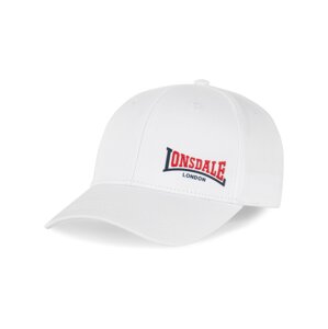 LONSDALE Športová šiltovka  červená / čierna / biela