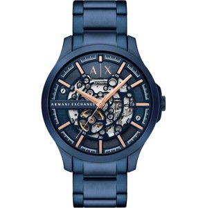 ARMANI EXCHANGE Analógové hodinky  enciánová / koralová