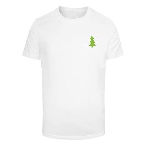 Merchcode Tričko 'Christmas Vibes'  zelená / červená / biela
