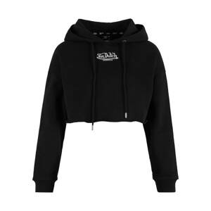 Von Dutch Originals Mikina 'Munja'  čierna / biela