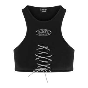 Von Dutch Originals Top 'Seneca'  čierna / strieborná