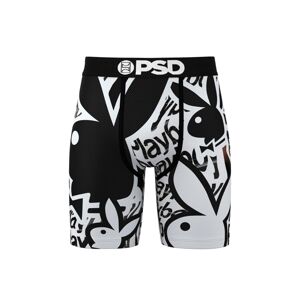 PSD Boxerky 'Scanner'  čierna / biela