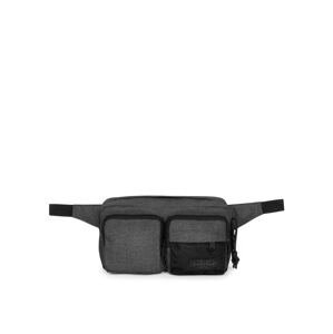 EASTPAK Ľadvinka  čierna / čierna melírovaná