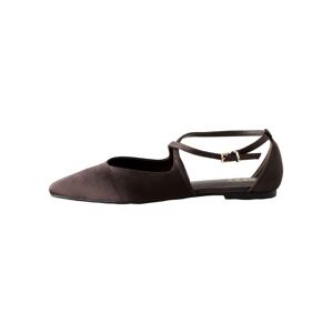 Next Baleríny s ramienkom 'Forever Comfort®'  čokoládová