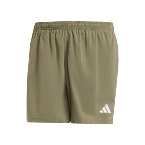 ADIDAS PERFORMANCE Športové nohavice 'Own The Run'  olivová / biela