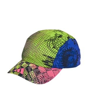 ADIDAS PERFORMANCE Športová šiltovka 'x Jeremy Scott'  tmavomodrá / limetová / ružová / čierna