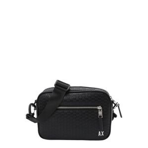 ARMANI EXCHANGE Taška cez rameno 'ELBA'  čierna