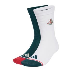 ADIDAS PERFORMANCE Športové ponožky 'Pizza'  smaragdová / červená / biela