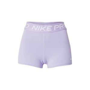 NIKE Športové nohavice 'Pro'  orgovánová / biela