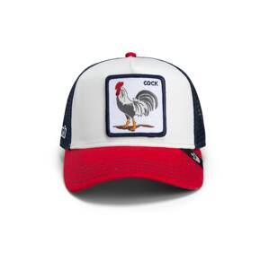 GOORIN Bros. Čiapka 'TeamRooster'  námornícka modrá / červená / biela / šedobiela