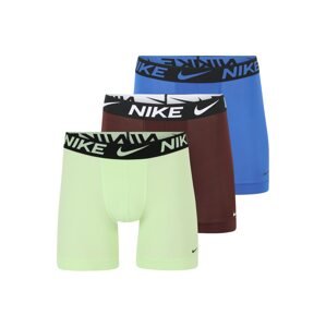 NIKE Underwear Športové nohavičky 'Essential'  kráľovská modrá / hnedá / pastelovo zelená / čierna