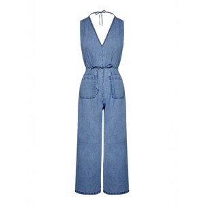 Funky Buddha Overal  modrá denim