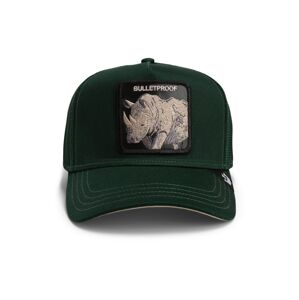 GOORIN Bros. Čiapka 'TheBulletproofRhino'  antracitová / kamenná / tmavozelená / čierna