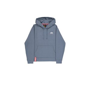 ALPHA INDUSTRIES Mikina  modrosivá / biela