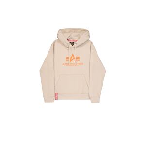 ALPHA INDUSTRIES Mikina  béžová / oranžová