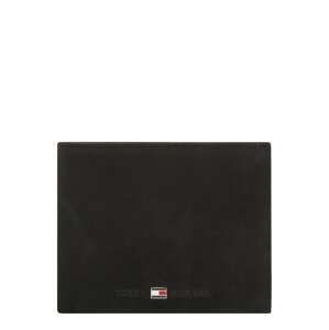 TOMMY HILFIGER Peňaženka 'JOHNSON TRIFOLD'  čierna