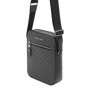 Michael Kors Taška cez rameno  svetlosivá / čierna
