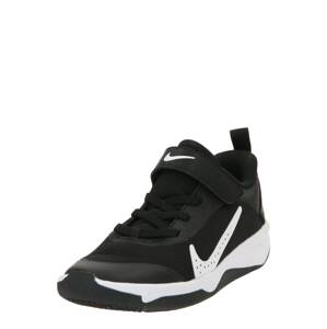 NIKE Športová obuv 'Omni'  čierna / biela