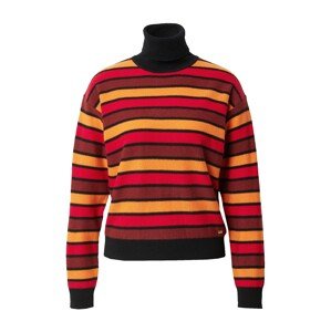 Sonia Rykiel Sveter  červená / oranžovo červená / tmavočervená / čierna
