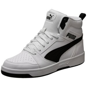 PUMA Členkové tenisky 'Rebound V6'  čierna / biela