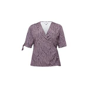 Dorothy Perkins Curve Blúzka  orgovánová / černicová