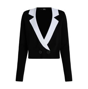 Karl Lagerfeld Blejzer  čierna / biela