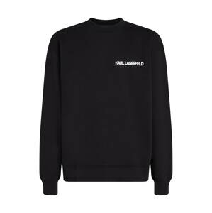 Karl Lagerfeld Mikina 'Ikonik Outline'  čierna