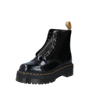 Dr. Martens Šnurovacie členkové čižmy 'Sinclair'  žltá / čierna