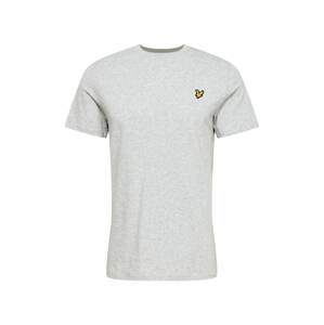 Lyle & Scott Tričko  zlatá žltá / sivá melírovaná / čierna