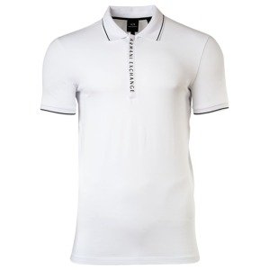 ARMANI EXCHANGE Tričko  čierna / biela
