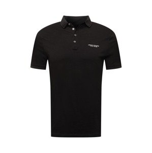 ARMANI EXCHANGE Tričko  čierna / biela