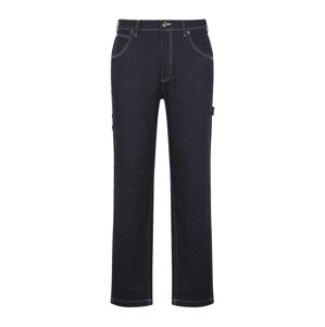 DICKIES Džínsy  modrá / žltá / červená / čierny denim