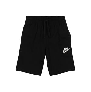 Nike Sportswear Nohavice  čierna / biela