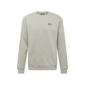 DICKIES Mikina 'Oakport'  sivá / oranžová