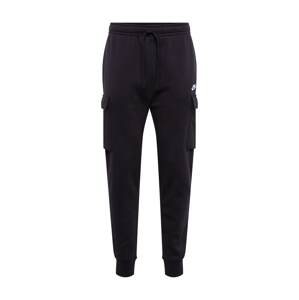 Nike Sportswear Kapsáče 'CLUB FLEECE'  čierna / biela