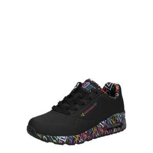 SKECHERS Nízke tenisky 'Loving Love'  modrá / žltá / ružová / čierna