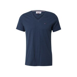 Tommy Jeans Tričko  námornícka modrá / červená / biela