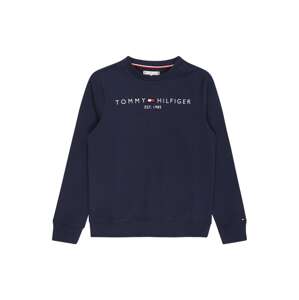 TOMMY HILFIGER Mikina  námornícka modrá / červená / biela