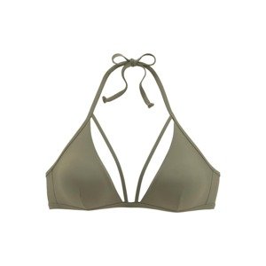 LASCANA Bikinový top  olivová
