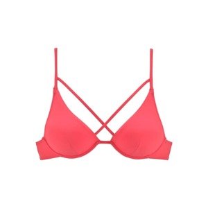 LASCANA Bikinový top  koralová