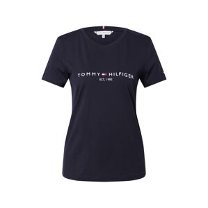 TOMMY HILFIGER Tričko  námornícka modrá / biela