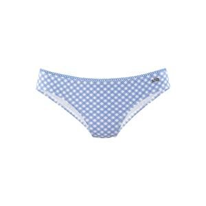 BUFFALO Bikinové nohavičky  modrá / biela