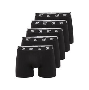 CR7 - Cristiano Ronaldo Boxerky  čierna / biela