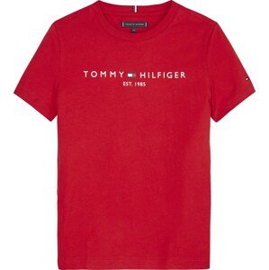 TOMMY HILFIGER Tričko  námornícka modrá / červená / biela
