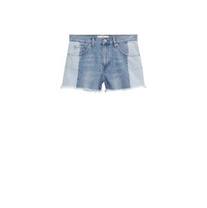 MANGO Džínsy 'CINDY'  modrá denim / svetlomodrá