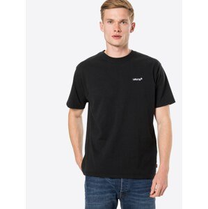 LEVI'S ® Tričko 'Red Tab'  čierna / biela